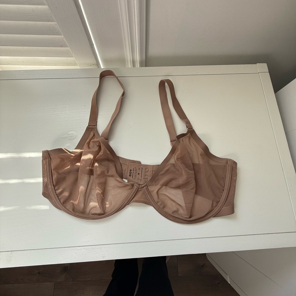 CUUP Tan Underwire Bra with Smooth Finish